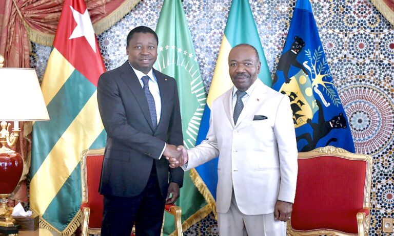 Le président togolais Faure Gnassingbé en séjour au Gabon