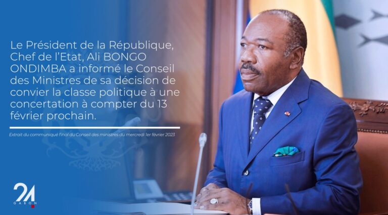 Ali Bongo convie la classe politique à une concertation à compter du 13 février