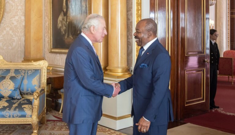 Ali BONGO à Londres pour le couronnement du Roi Charles III