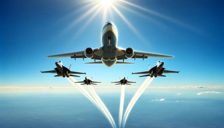 Russie : Vladimir Poutine en visite dans le Golfe escorté par 4 avions de chasse