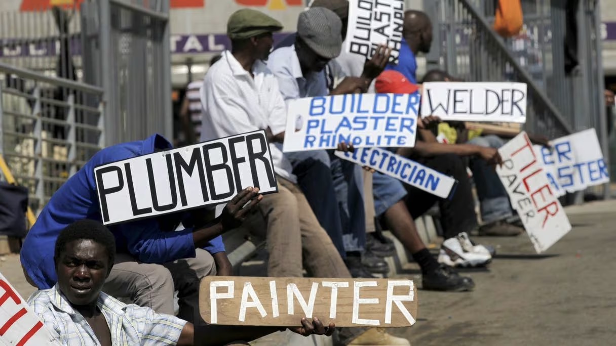 Afrique du sud : le taux de chômage le plus élevé au monde encore en hausse