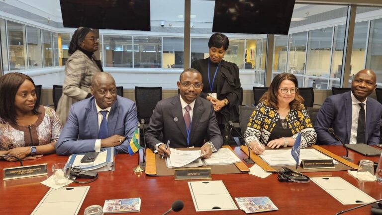 Le Gabon et la Banque mondiale signent un accord pour financer le recensement de la population
