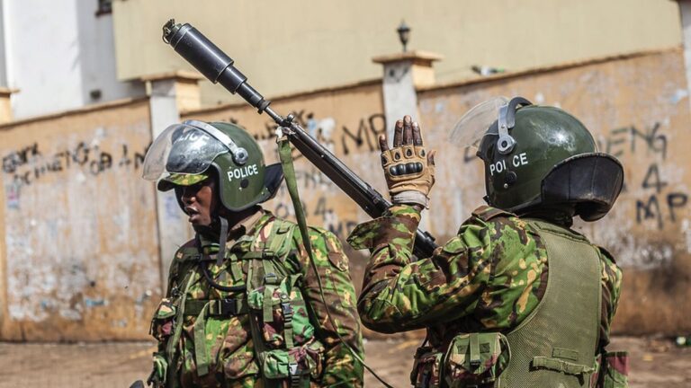 La mission des policiers kényans en Haïti reportée