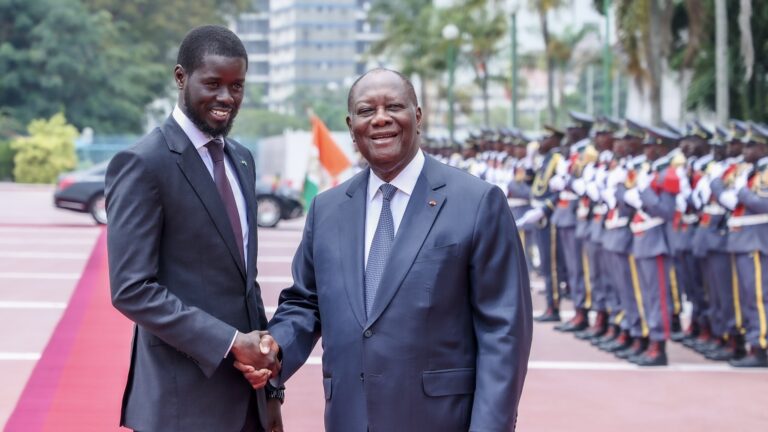 Sénégal : Bassirou Diomaye Faye en visite en Côte d’Ivoire