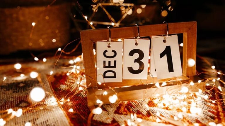 Le 31 décembre, symbole universel de transition et de renouveau