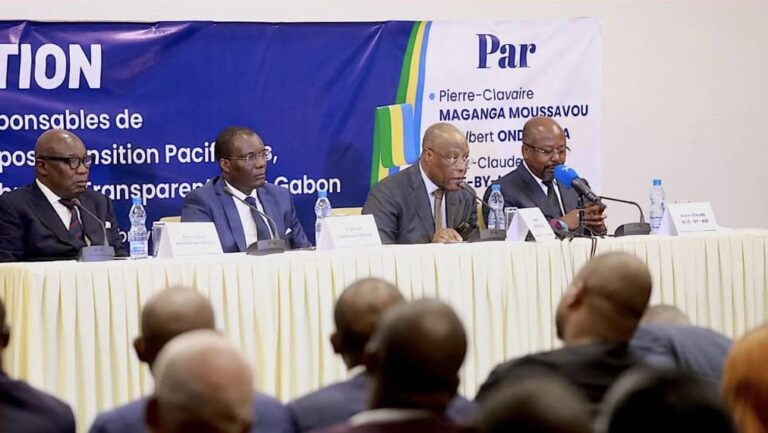 Gabon : Bilie By Nze, Ondo Ossa, Maganga Moussavou et Ali Akbar Onanga plaident pour des élections inclusives