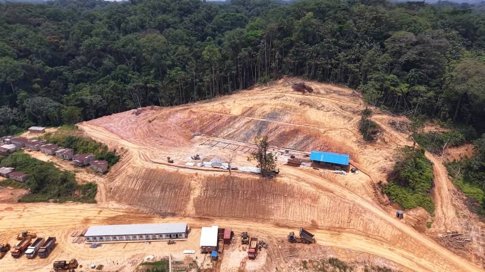 Ndjolé : les travaux du port fluvial en bonne voie