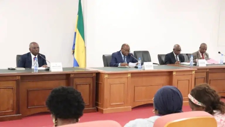 Gabon : François Ndong Obiang défend la loi sur les partis politiques devant le Sénat