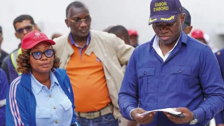 Gabon : Oligui Nguema inspecte les chantiers structurants d’Oyem